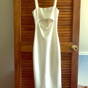 Bon Marche midi cutout dress-never worn with tags!